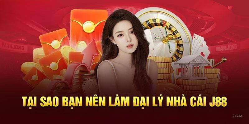 Đại lý J88 có cơ hội nhận về hoa hồng với tỷ lệ cao